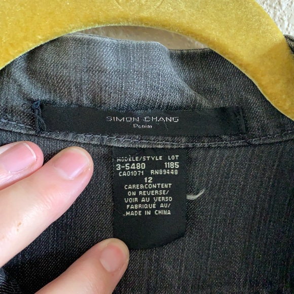 Simon Chang Denim Jacket 🌴 - Picture 5 of 11